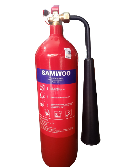  Bình chữa cháy khí CO2 3kg Samwoo MT3